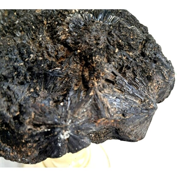 2.14lb 1288g  Rough Black Tourmaline Crystal Mineral Negativity Cleansing Stone - Picture 6 of 13